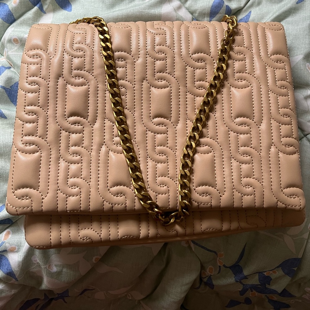 H&M Quilted Beige purse NEVER USED with no tags (impulse buy)